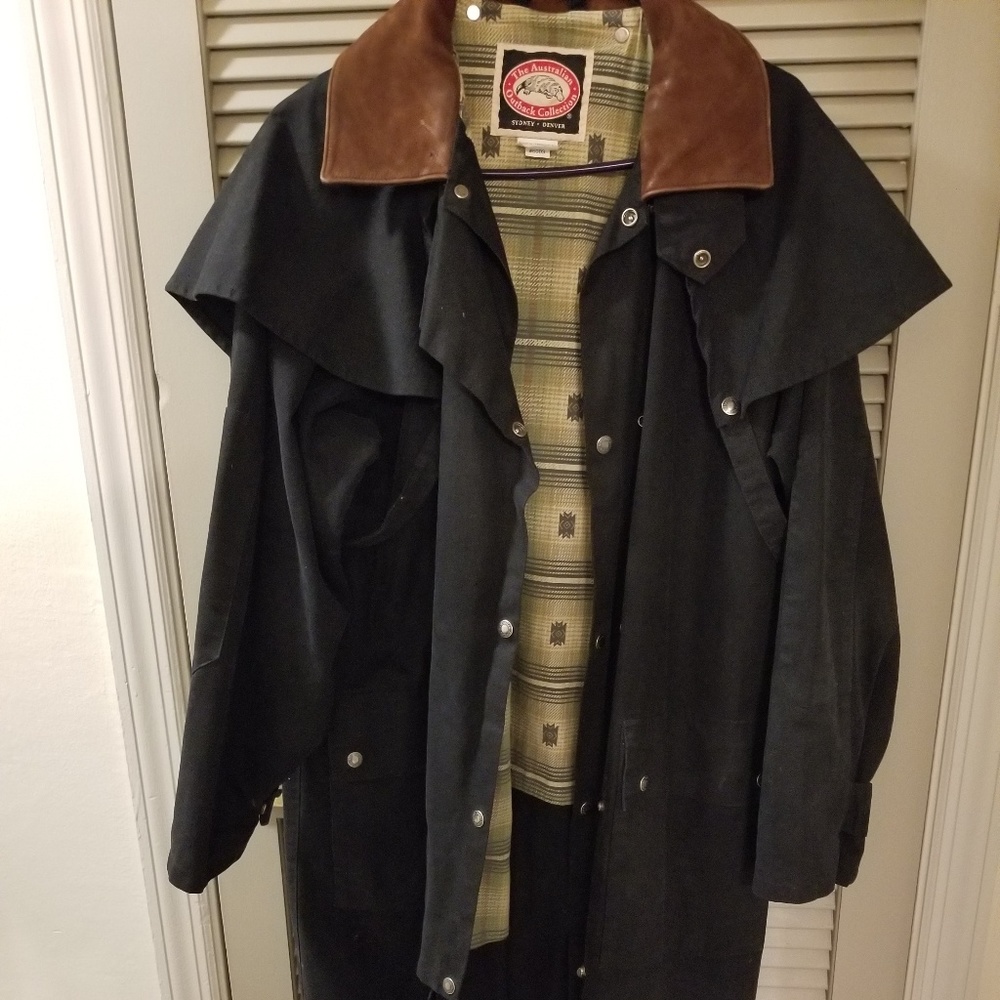 Men's long jacket size medium